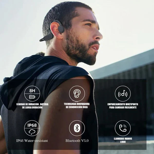 AURICULARES DE CONDUCCIÓN ÓSEA U9