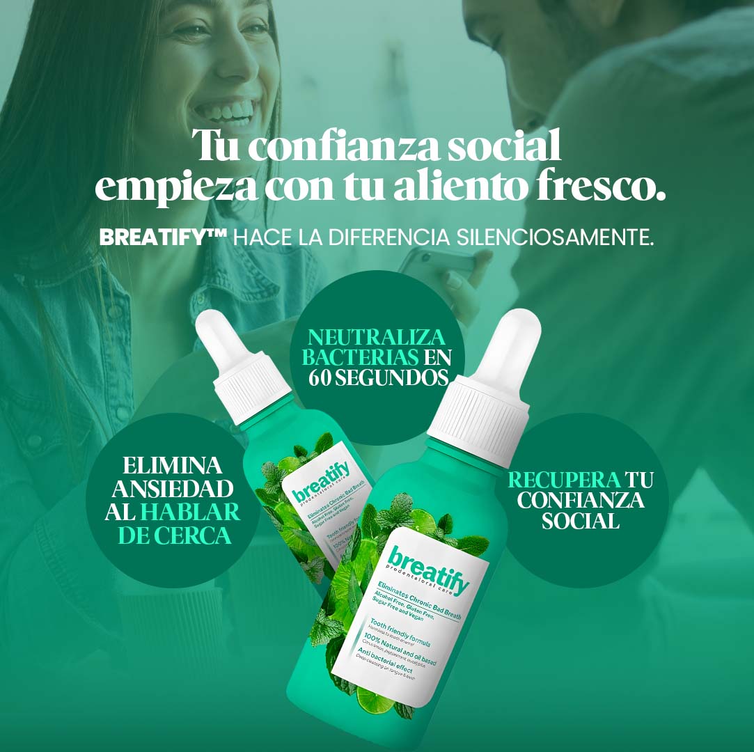 BREATIFY ™ - GOTAS CONTRA EL MAL ALIENTO