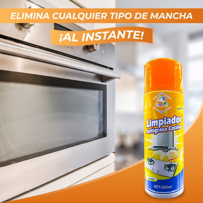 Spray desengrasante cocina