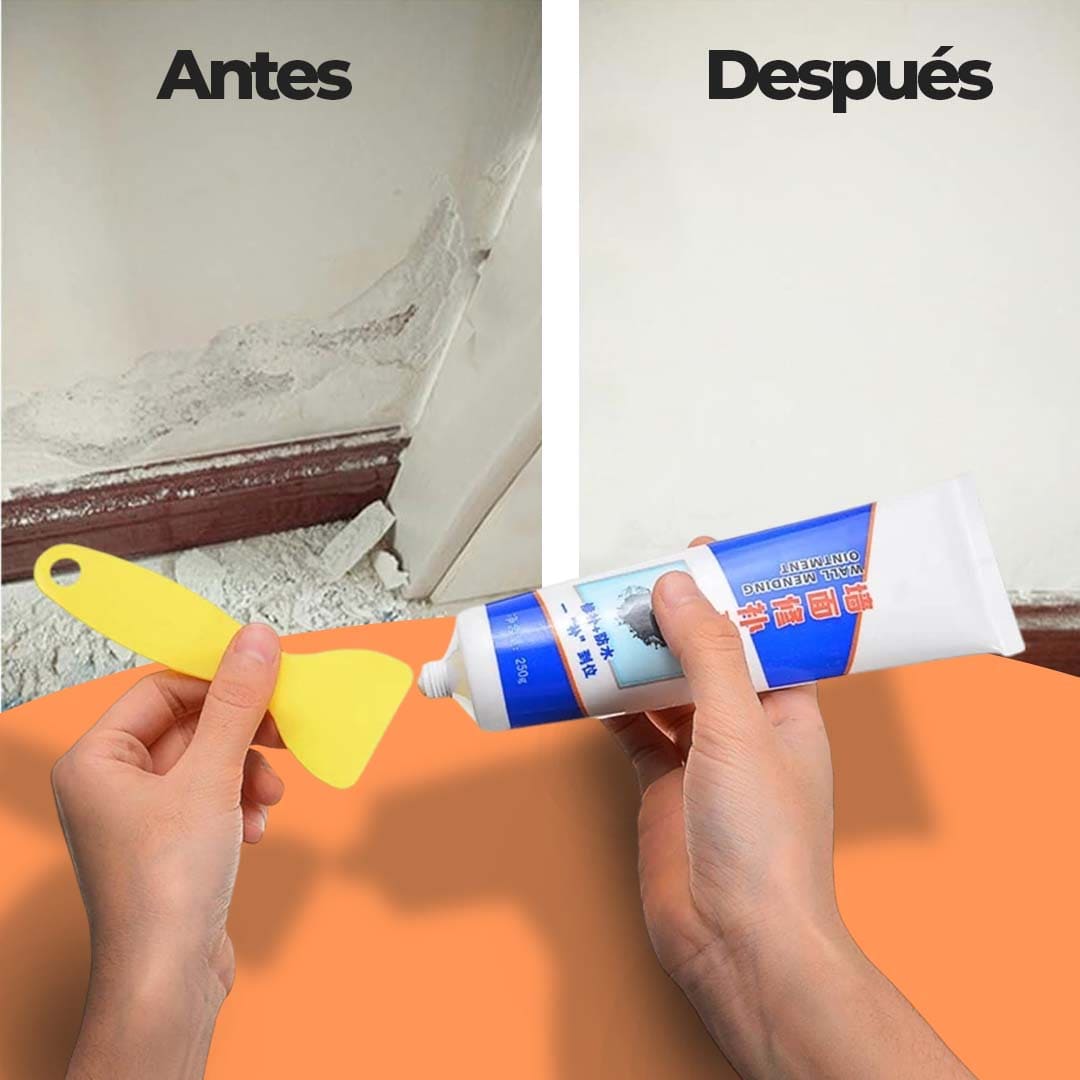 Crema reparadora de paredes
