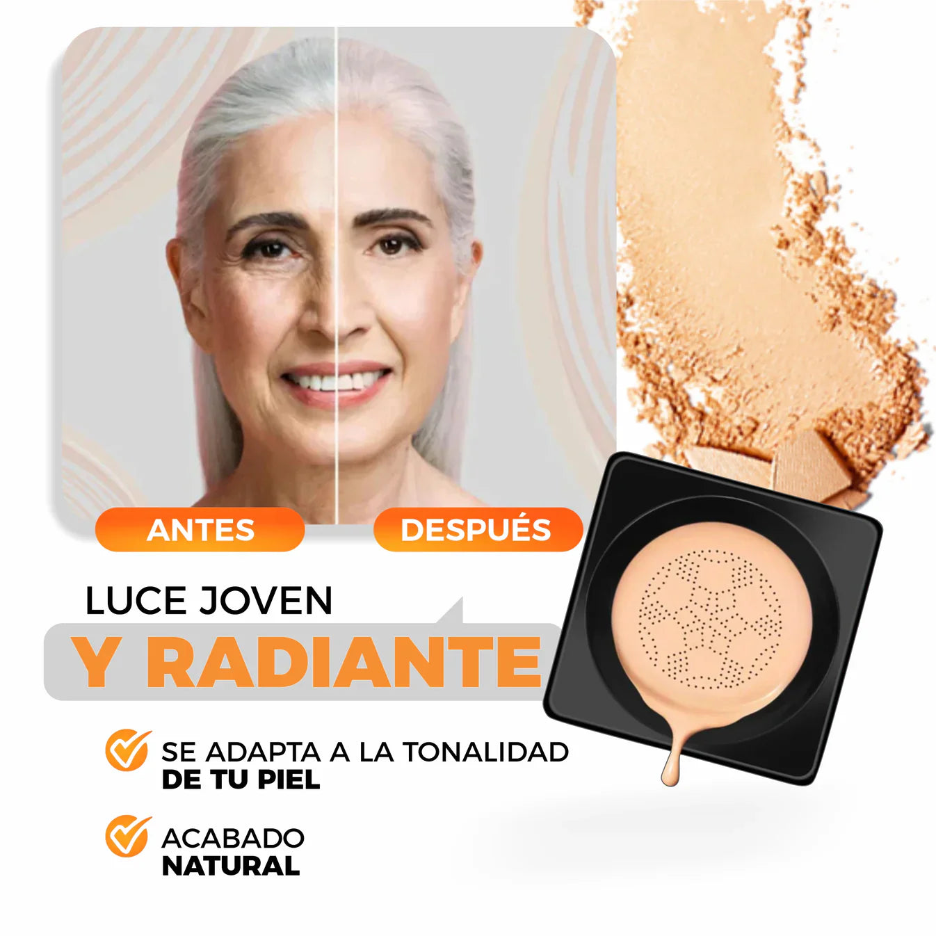 Base con vitamina C protector solar