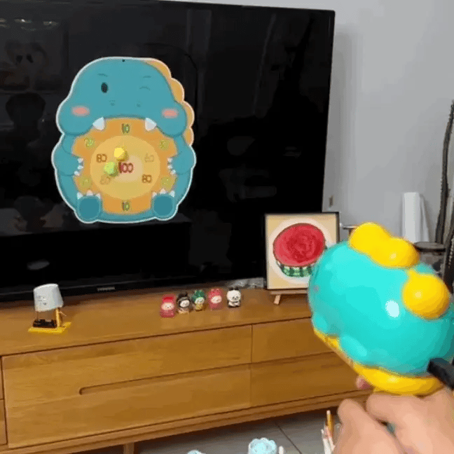 Pistola De Pelotas Pegajosas Para Niños
