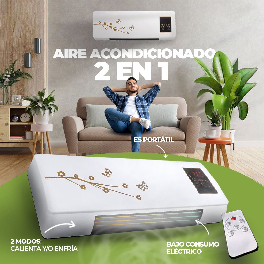 SUPERTURBO® Aire Acondicionado 2 en 1 Calor Inteligente