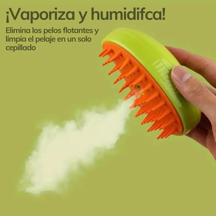 Cepillo 3 en 1 a Vapor para Mascota
