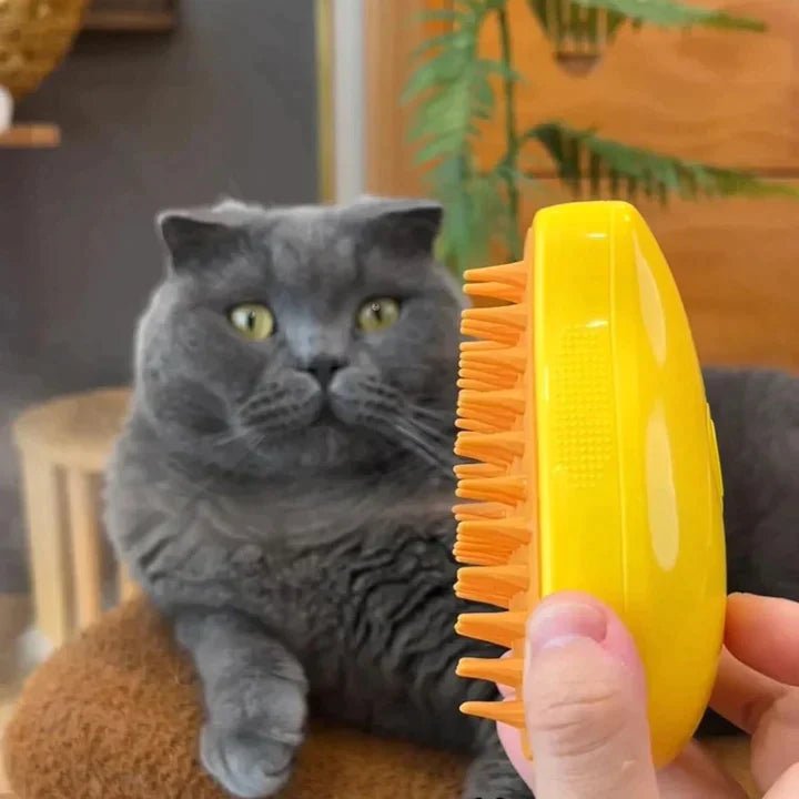 Cepillo 3 en 1 a Vapor para Mascota