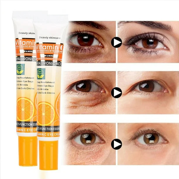 Crema de Contorno de Ojos de Reafirmante con Vitamina C