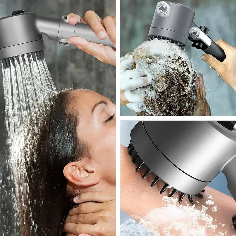 Cabezal De Ducha Turbo Con Masajeador 4 En 1 (Compra 1 & Obtén 1 GRATIS!🎁)