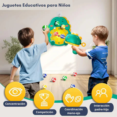 Pistola De Pelotas Pegajosas Para Niños
