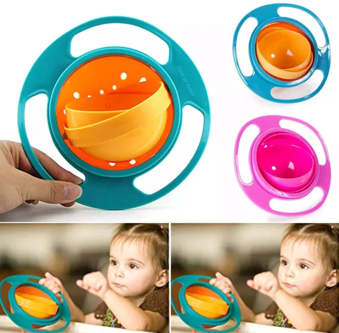 Plato Bowl 360° Antiderrame (Compra 1 & Obtén 1 GRATIS!🎁)