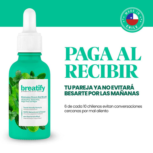 BREATIFY ™ - GOTAS CONTRA EL MAL ALIENTO
