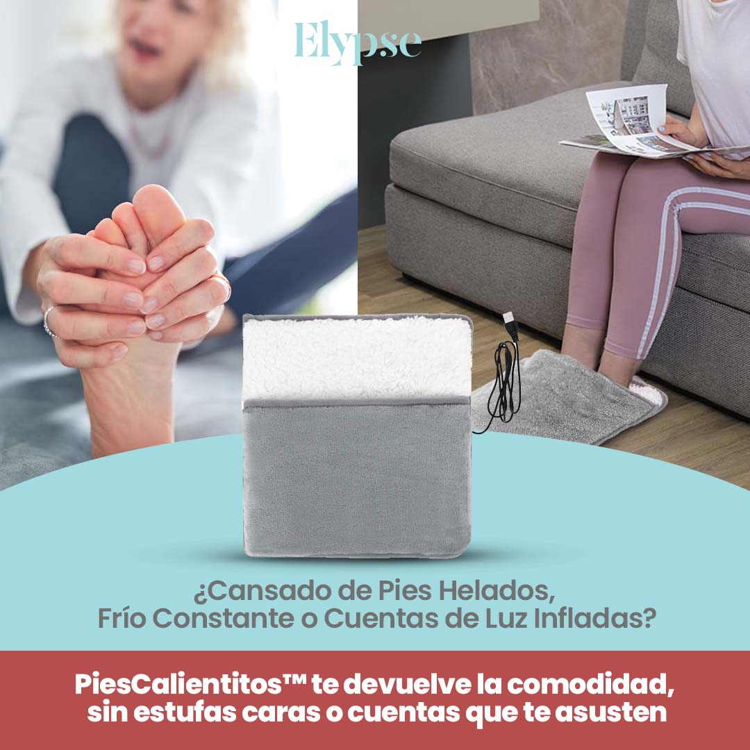PiesCalentitos™ - El calefactor personal para tus pies de bajo consumo