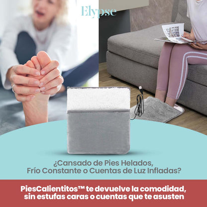PiesCalentitos™ - El calefactor personal para tus pies de bajo consumo