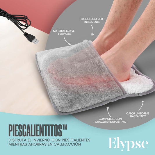 PiesCalentitos™ - El calefactor personal para tus pies de bajo consumo