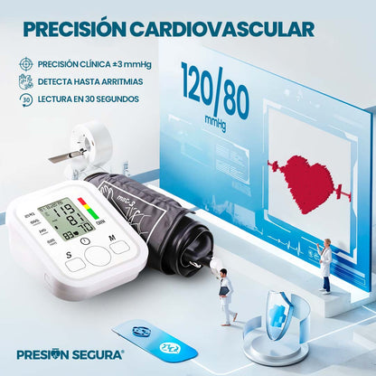Presión Segura™ Medidor de presion arterial