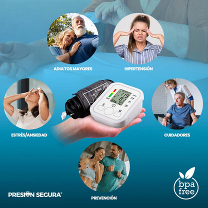 Presión Segura™ Medidor de presion arterial