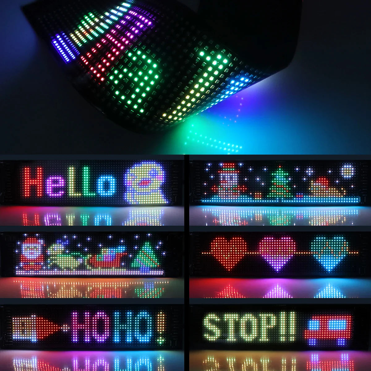 Letrero LED para coche