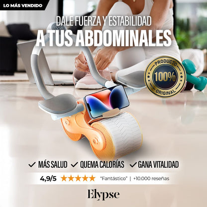 Rodillo Rueda Abdominal Fitness + Farol Led de REGALO 🎁