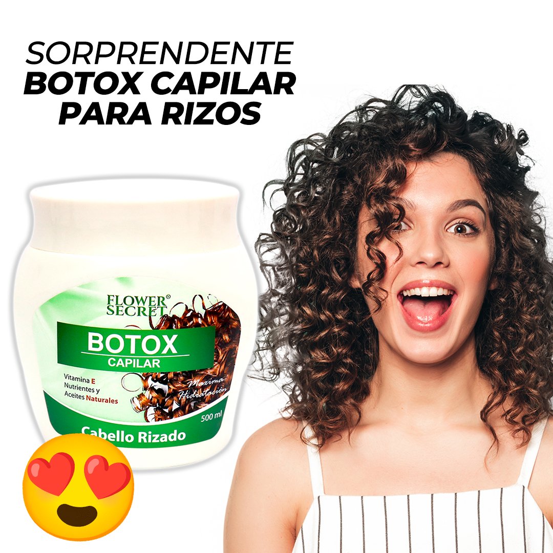 Botox Capilar Cabello Rizado (crema Para Masaje) 500ml